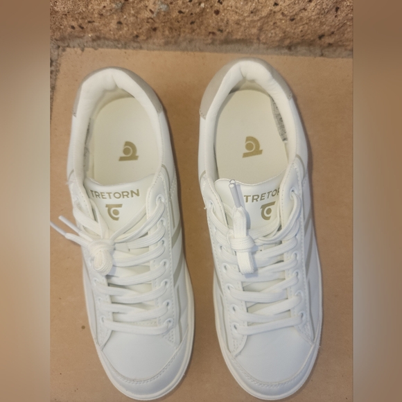 Tretorn White Sneakers - Picture 4 of 8